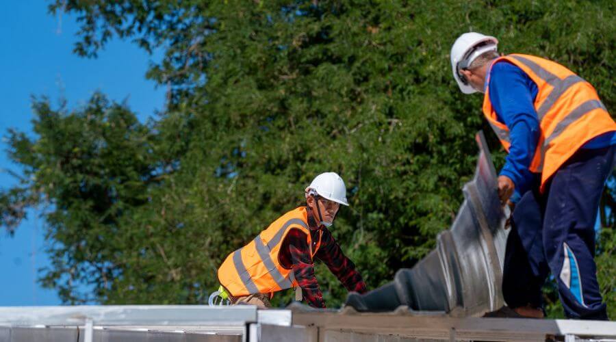 Professional new roof installation services in Clive, IA
